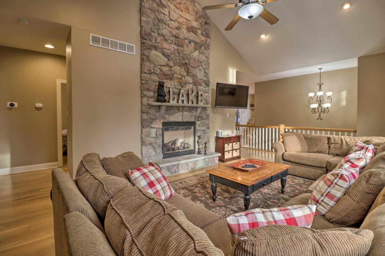 Lake Harmony Home With Hot Tub Less Than Half Mi To Ski! المظهر الخارجي الصورة